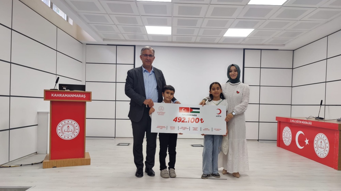 OKULUMUZDAN FİLİSTİN'E GÖNÜL KÖPRÜSÜ